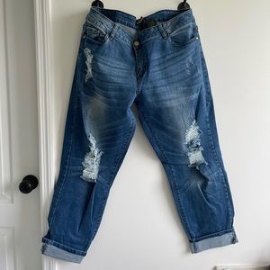 BBA Distressed Jeans Size 20